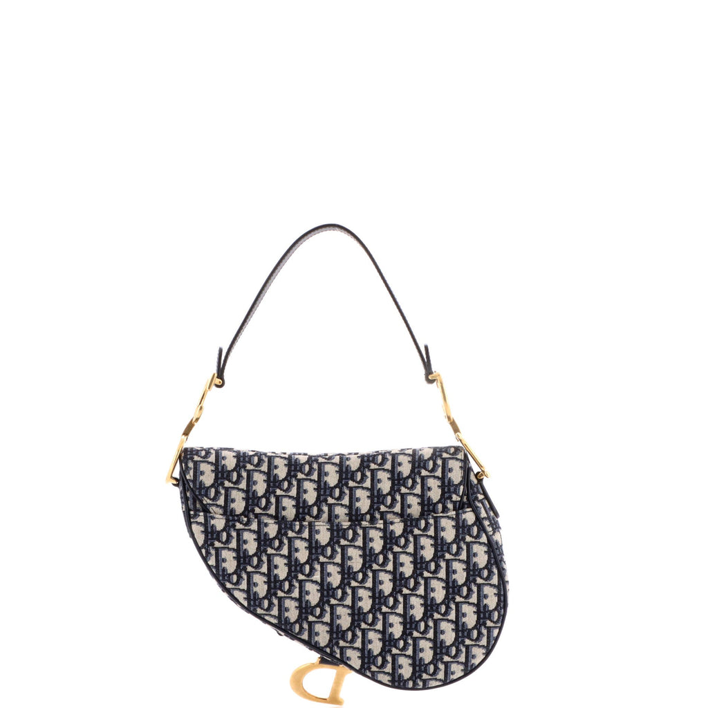 Saddle Handbag Oblique Canvas Medium