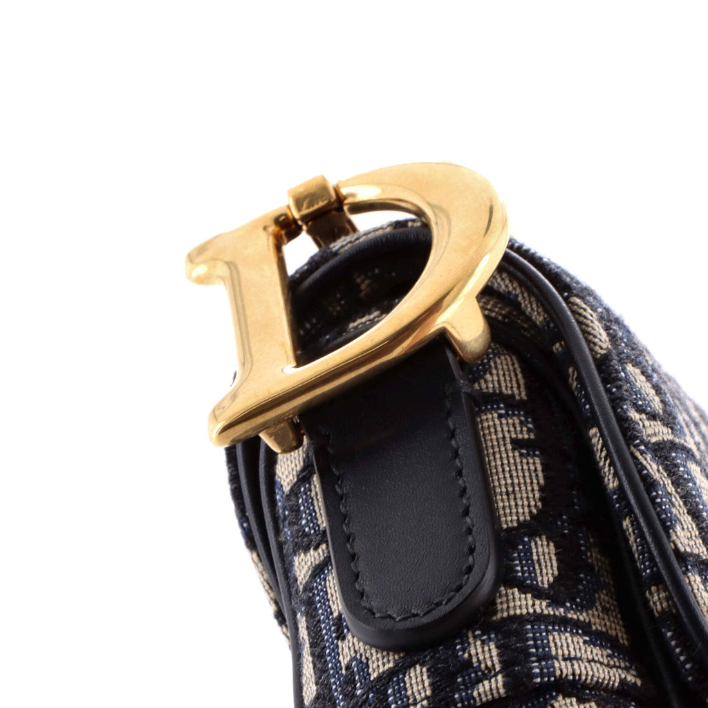 Saddle Handbag Oblique Canvas Medium