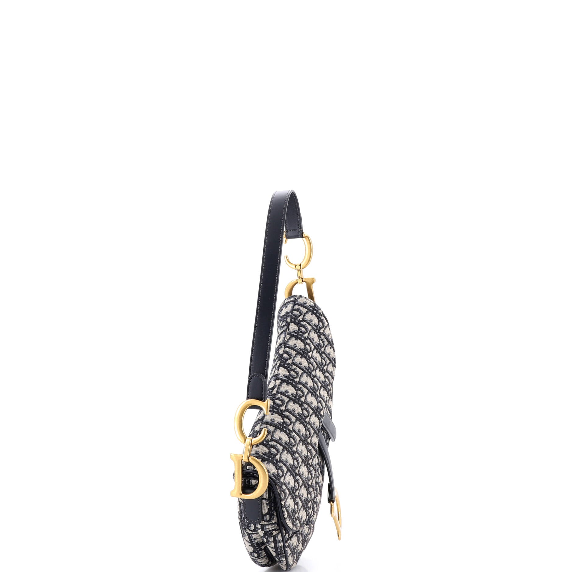 Saddle Handbag Oblique Canvas Medium