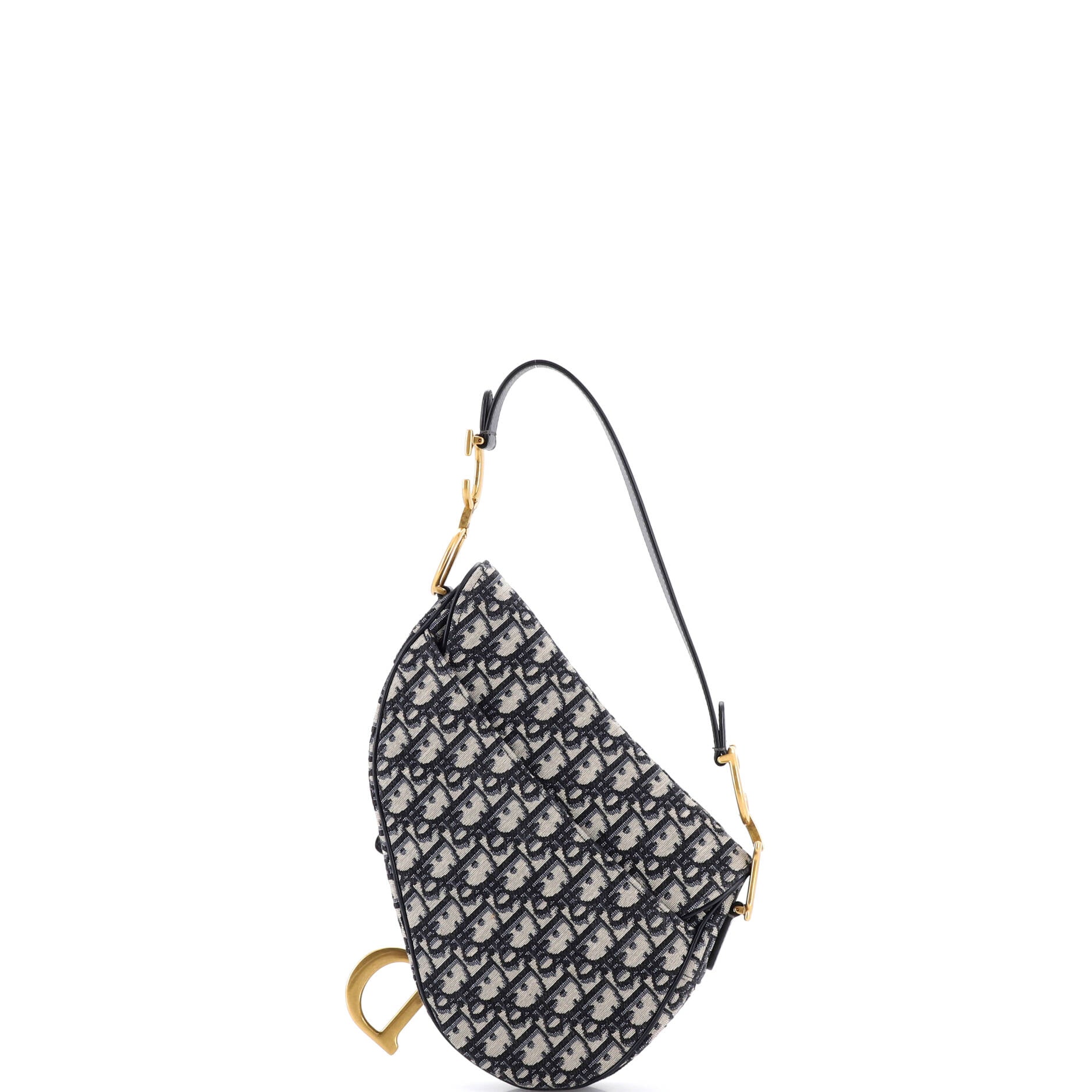 Saddle Handbag Oblique Canvas Medium