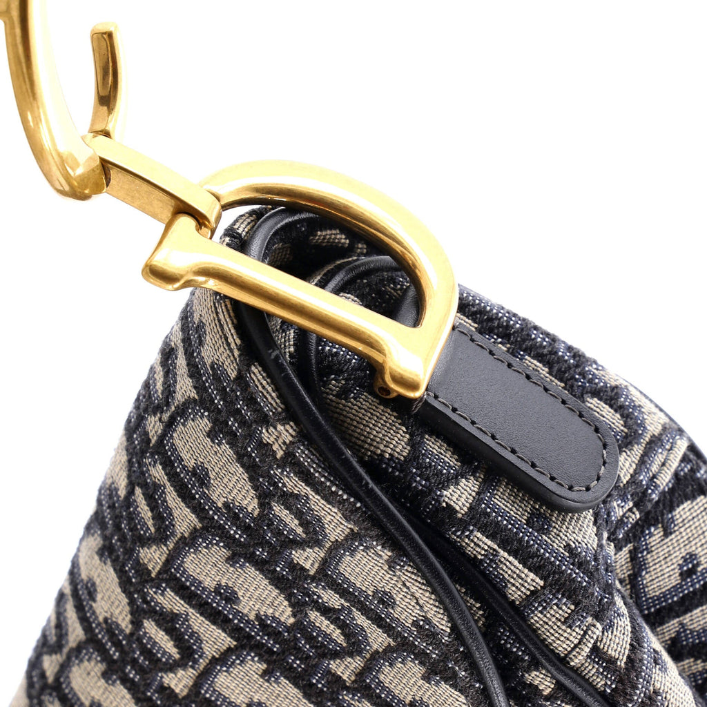 Saddle Handbag Oblique Canvas Medium
