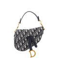Saddle Handbag Oblique Canvas Mini