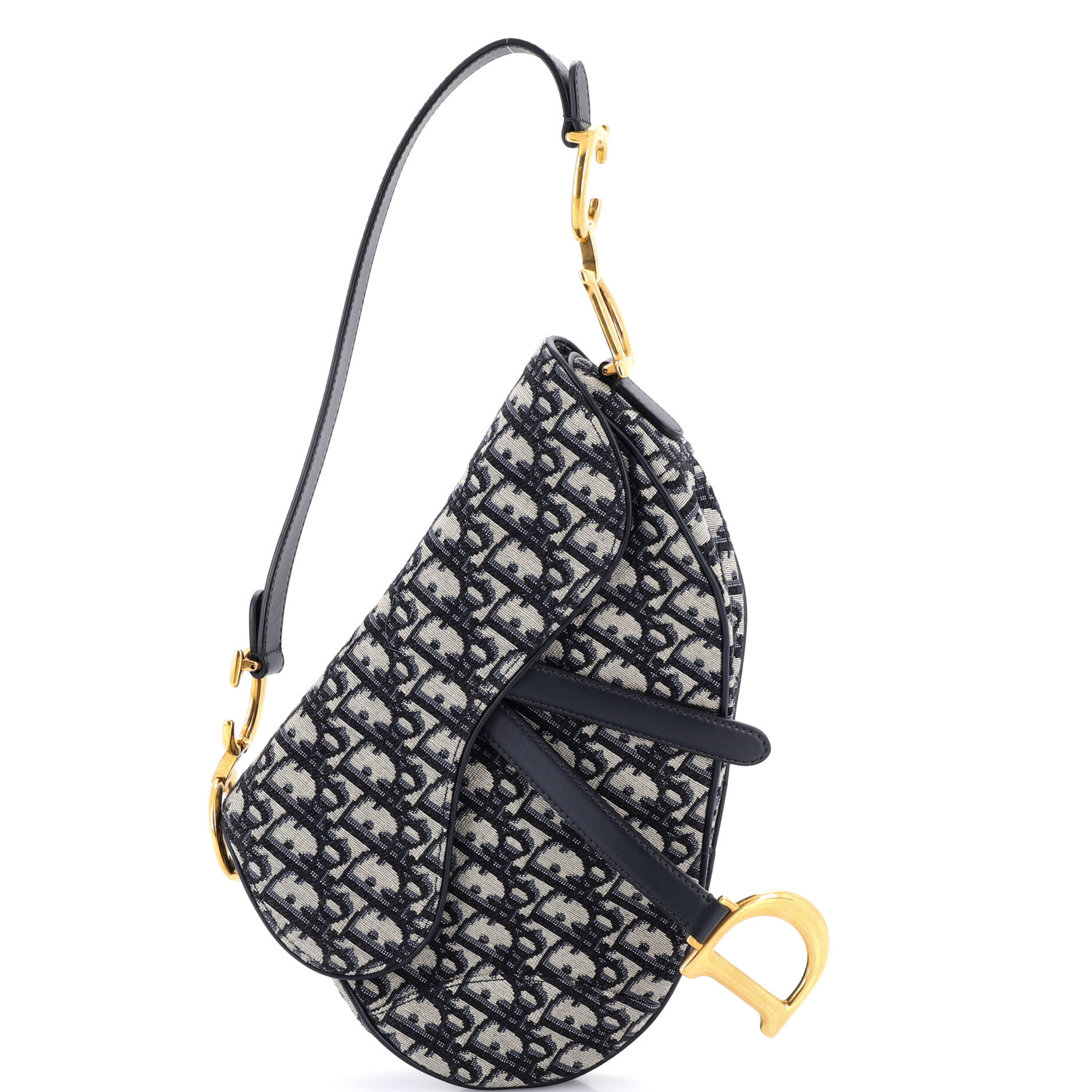Saddle Handbag Oblique Canvas Medium