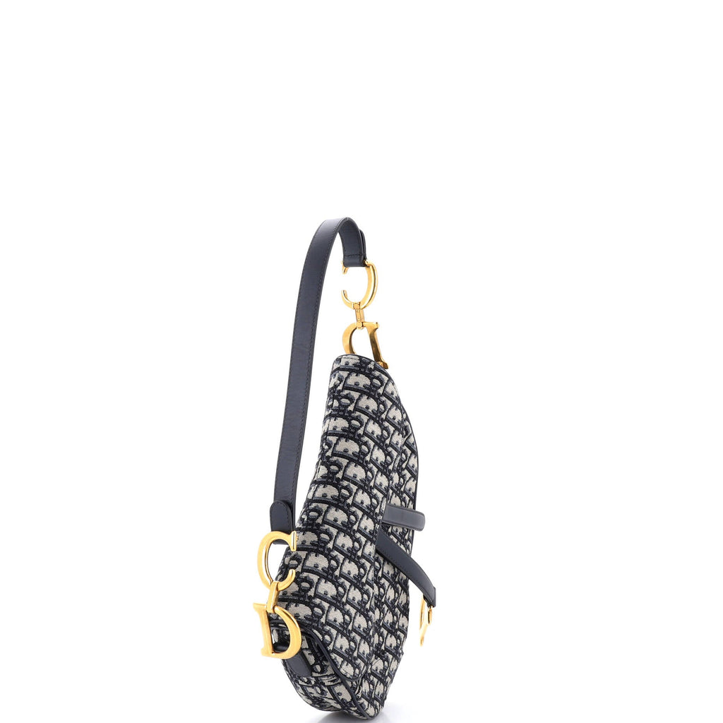 Saddle Handbag Oblique Canvas Medium