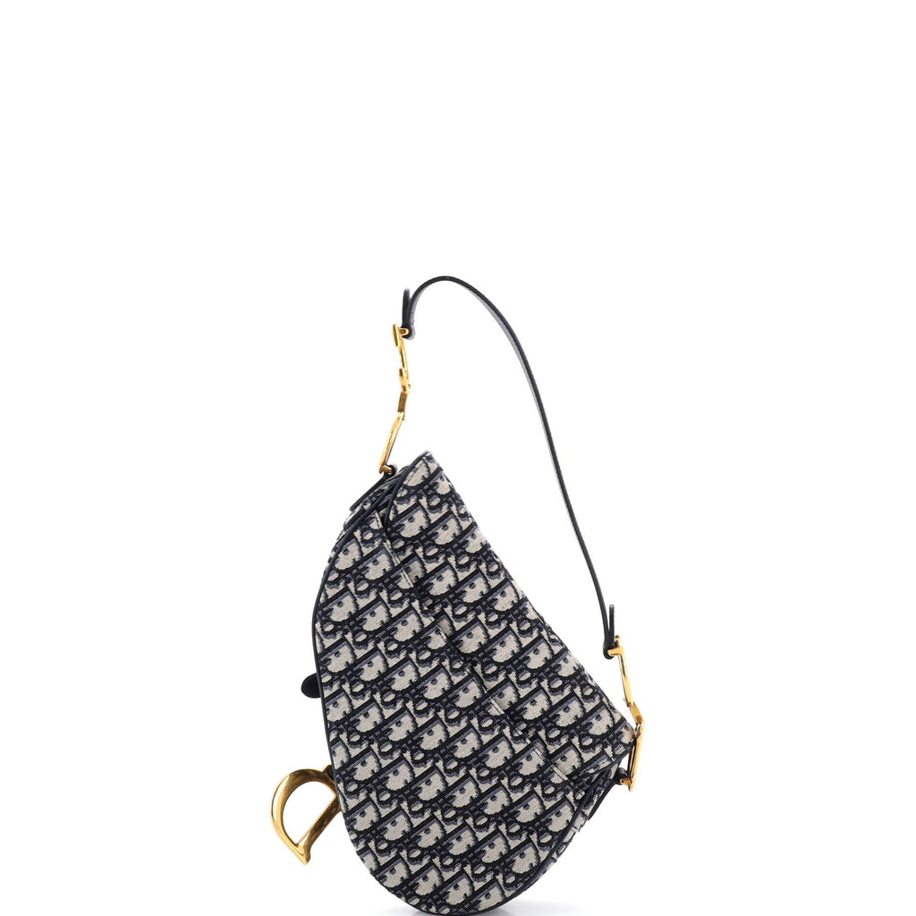 Saddle Handbag Oblique Canvas Medium