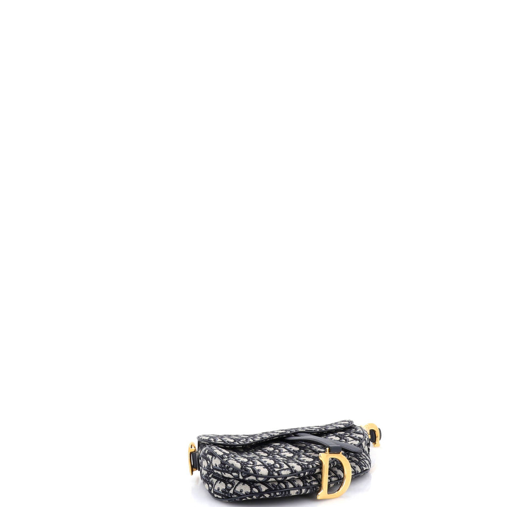 Saddle Handbag Oblique Canvas Medium