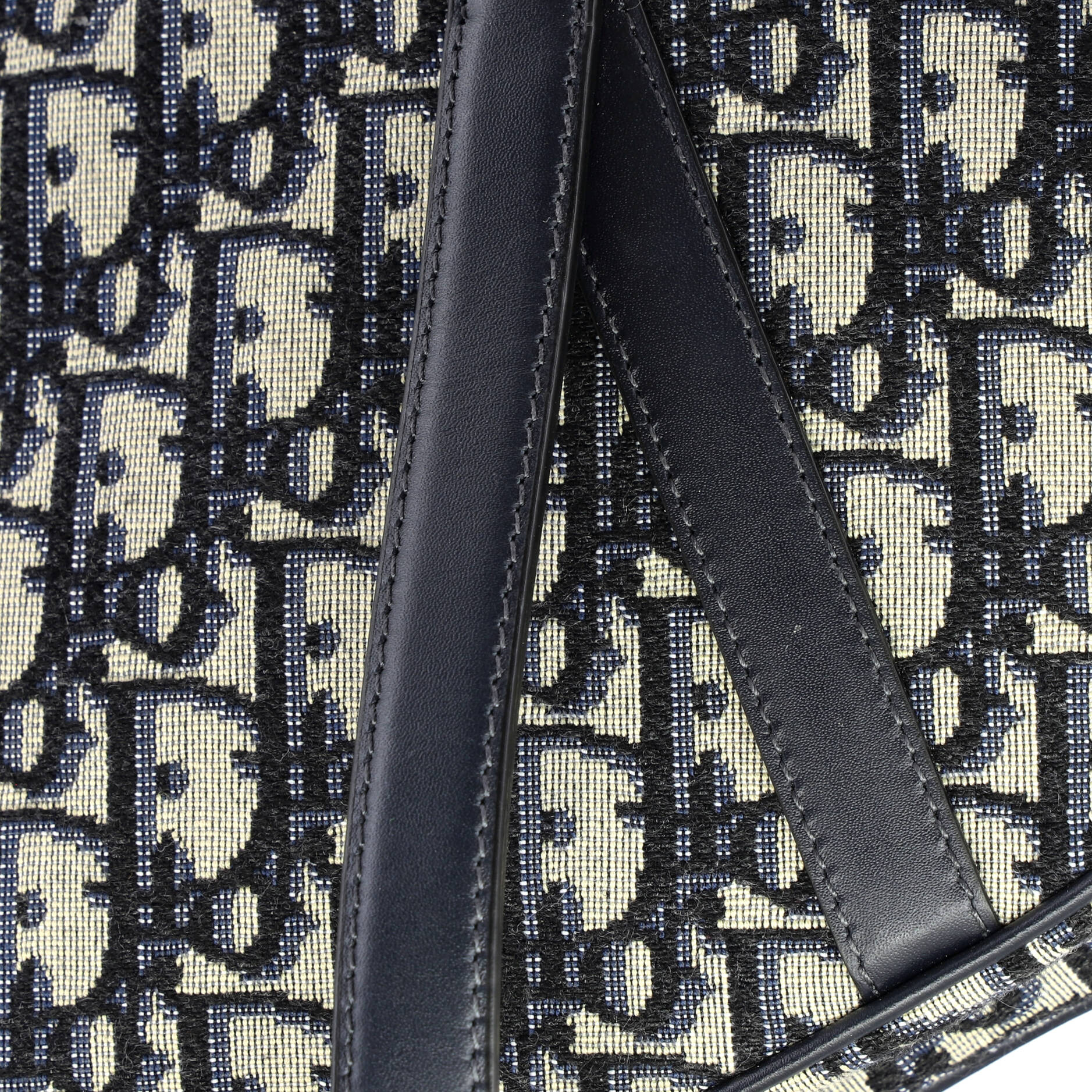 Saddle Handbag Oblique Canvas Medium