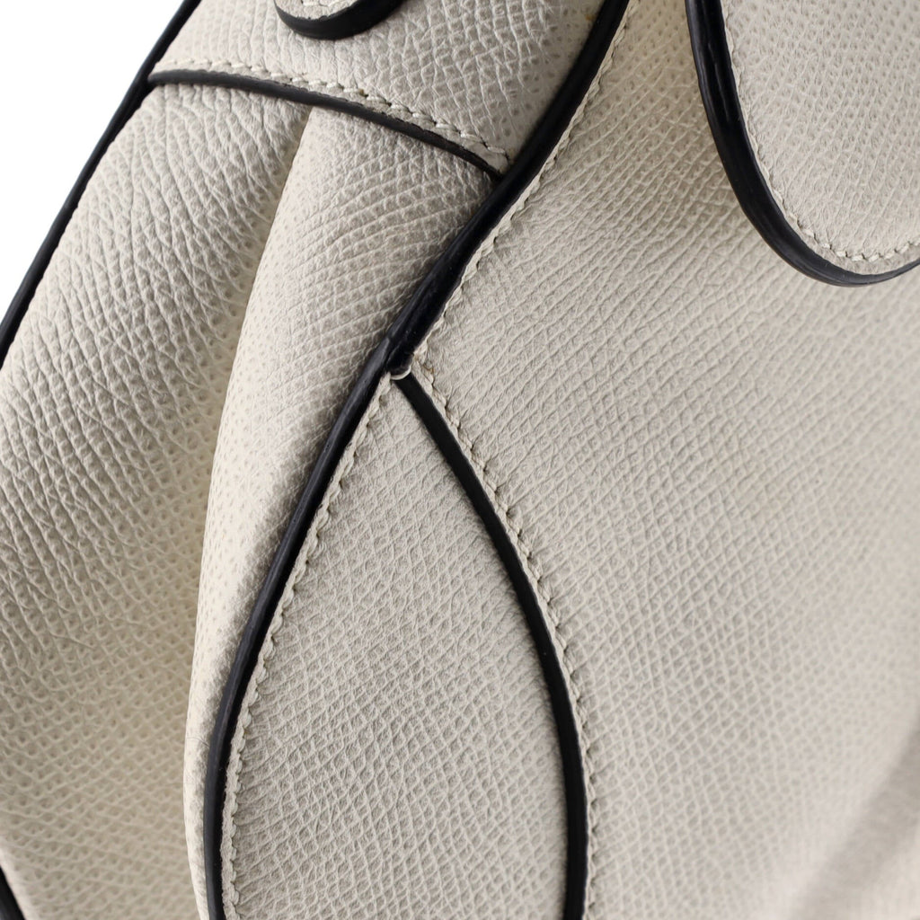 Saddle Handbag Leather Mini