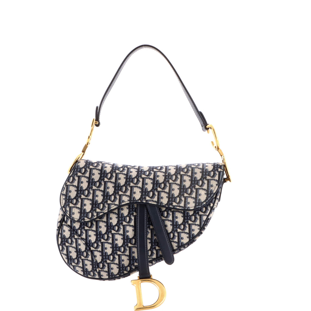 Saddle Handbag Oblique Canvas Medium