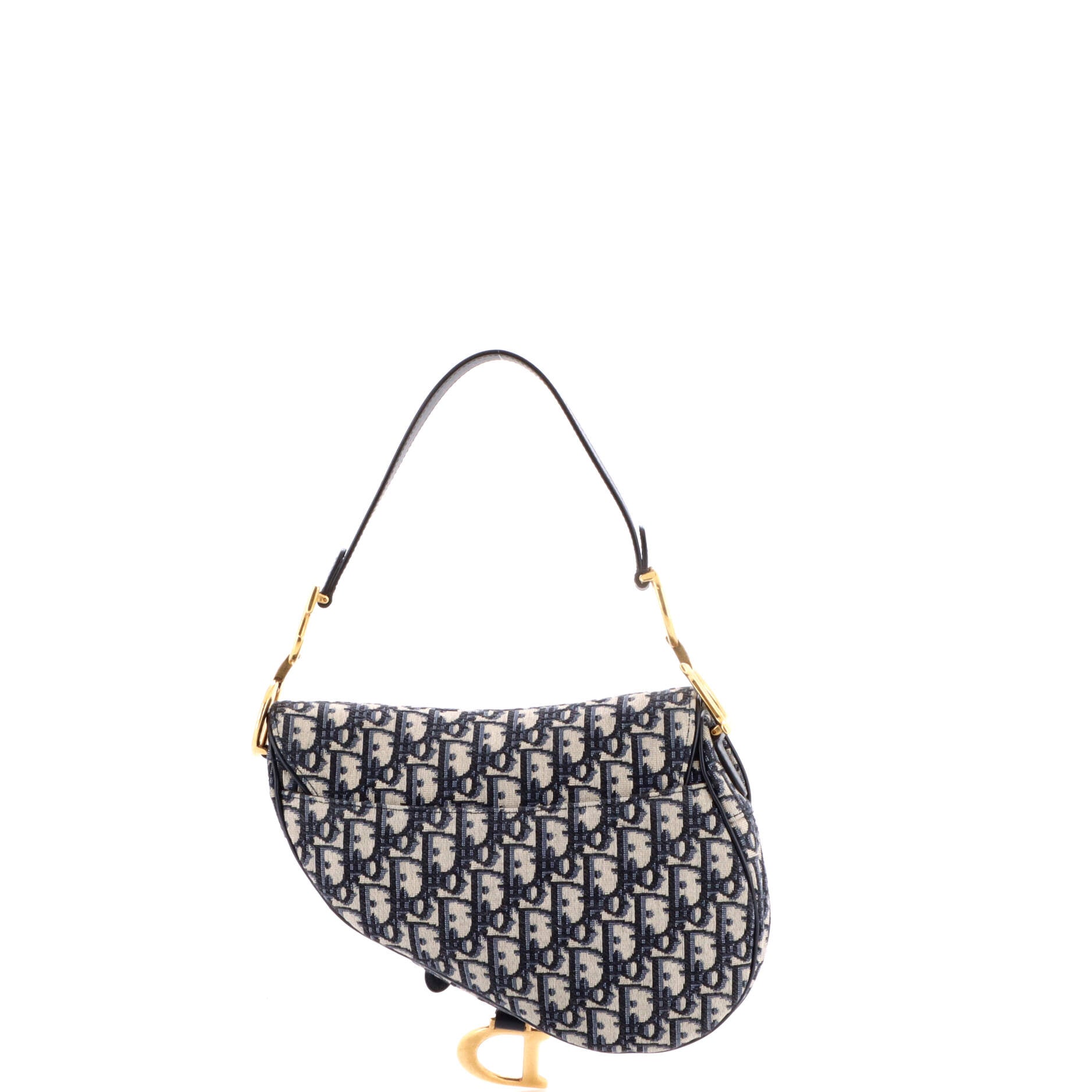 Saddle Handbag Oblique Canvas Medium