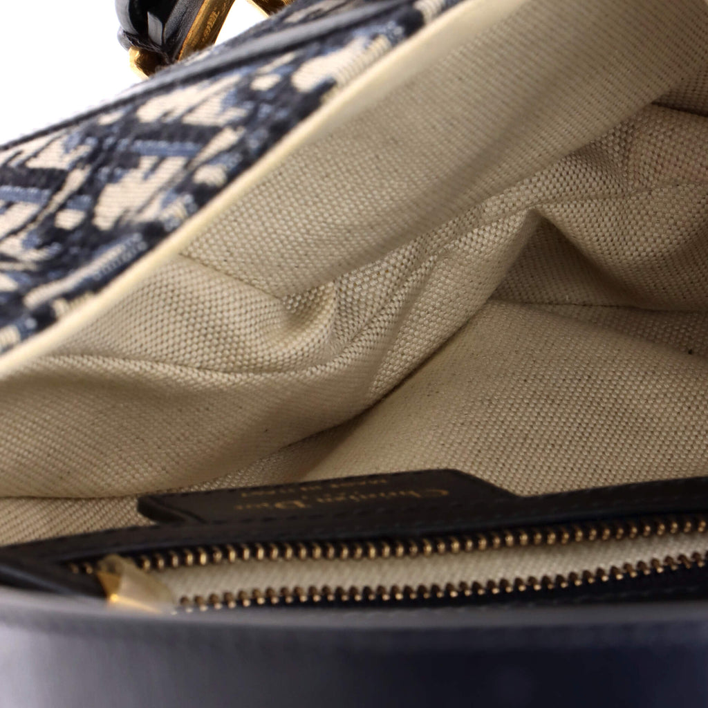 Saddle Handbag Oblique Canvas Medium