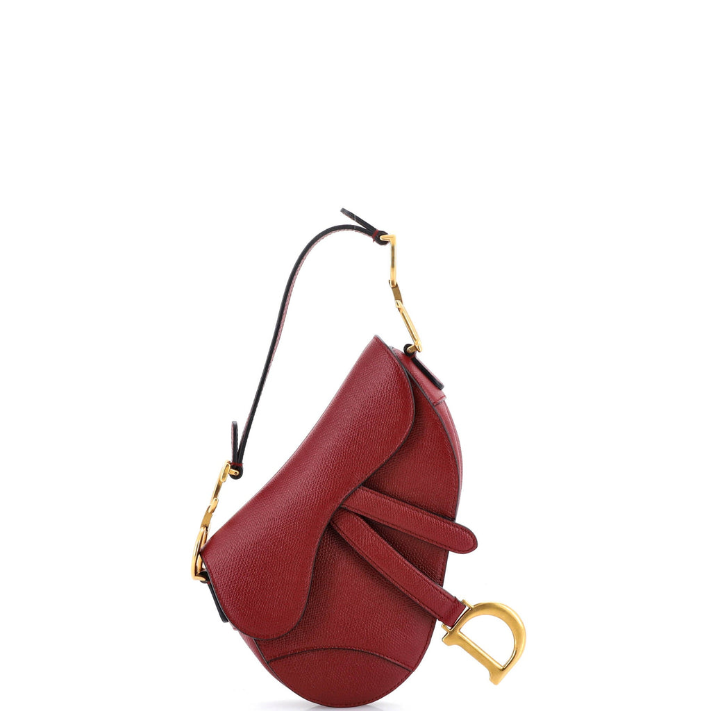 Saddle Handbag Leather Mini