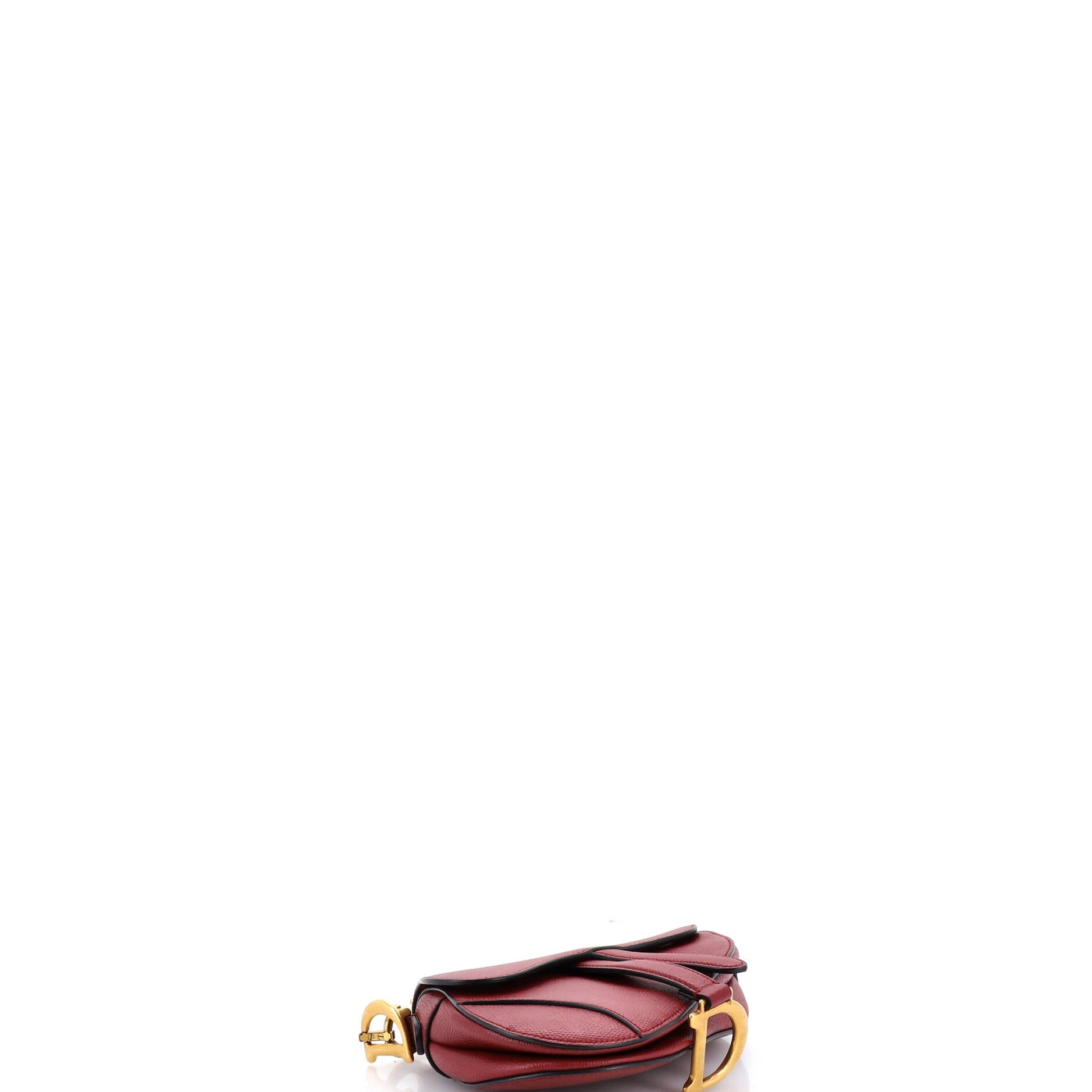 Saddle Handbag Leather Mini