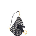 Saddle Handbag Oblique Canvas Mini