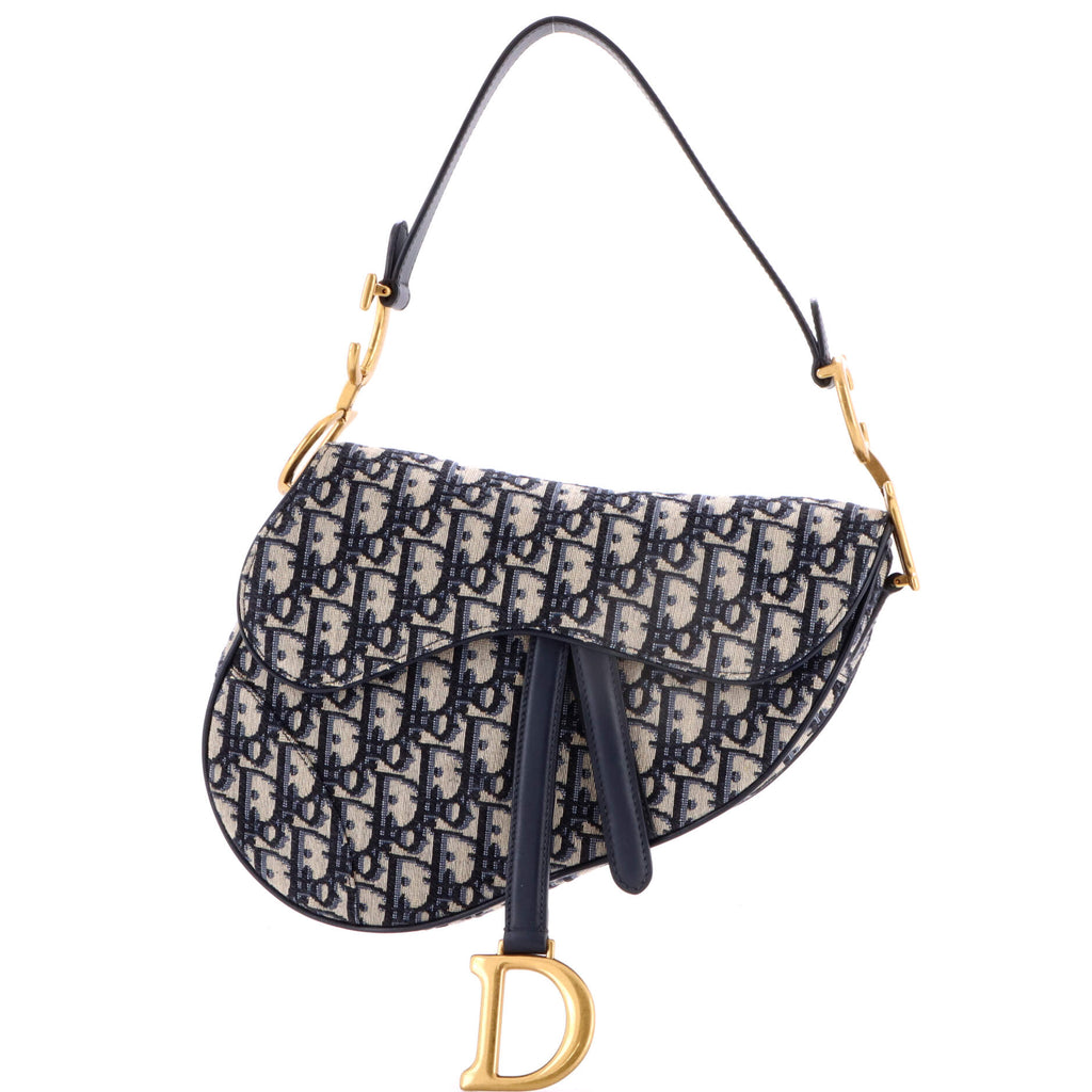 Saddle Handbag Oblique Canvas Medium