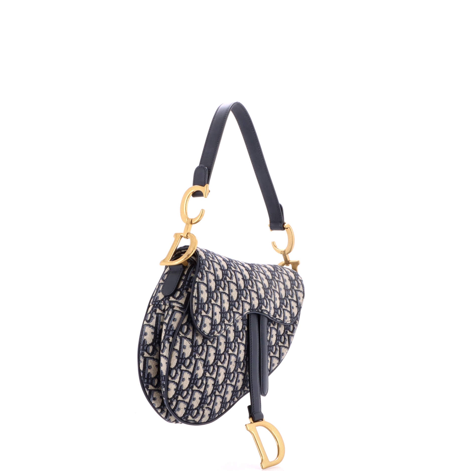 Saddle Handbag Oblique Canvas Medium
