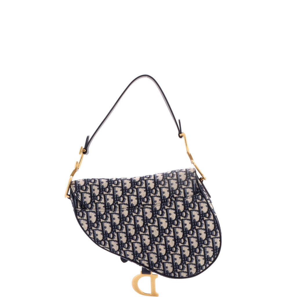 Saddle Handbag Oblique Canvas Medium