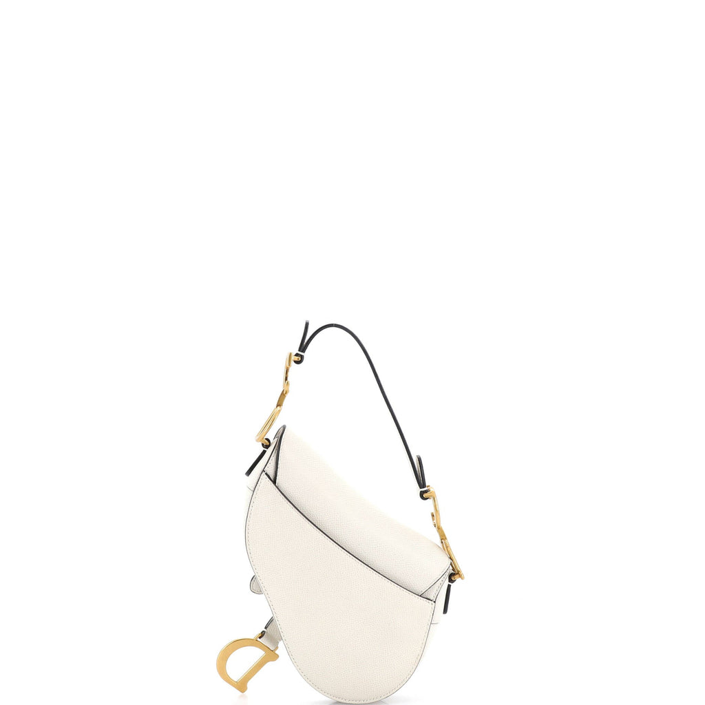 Saddle Handbag Leather Mini