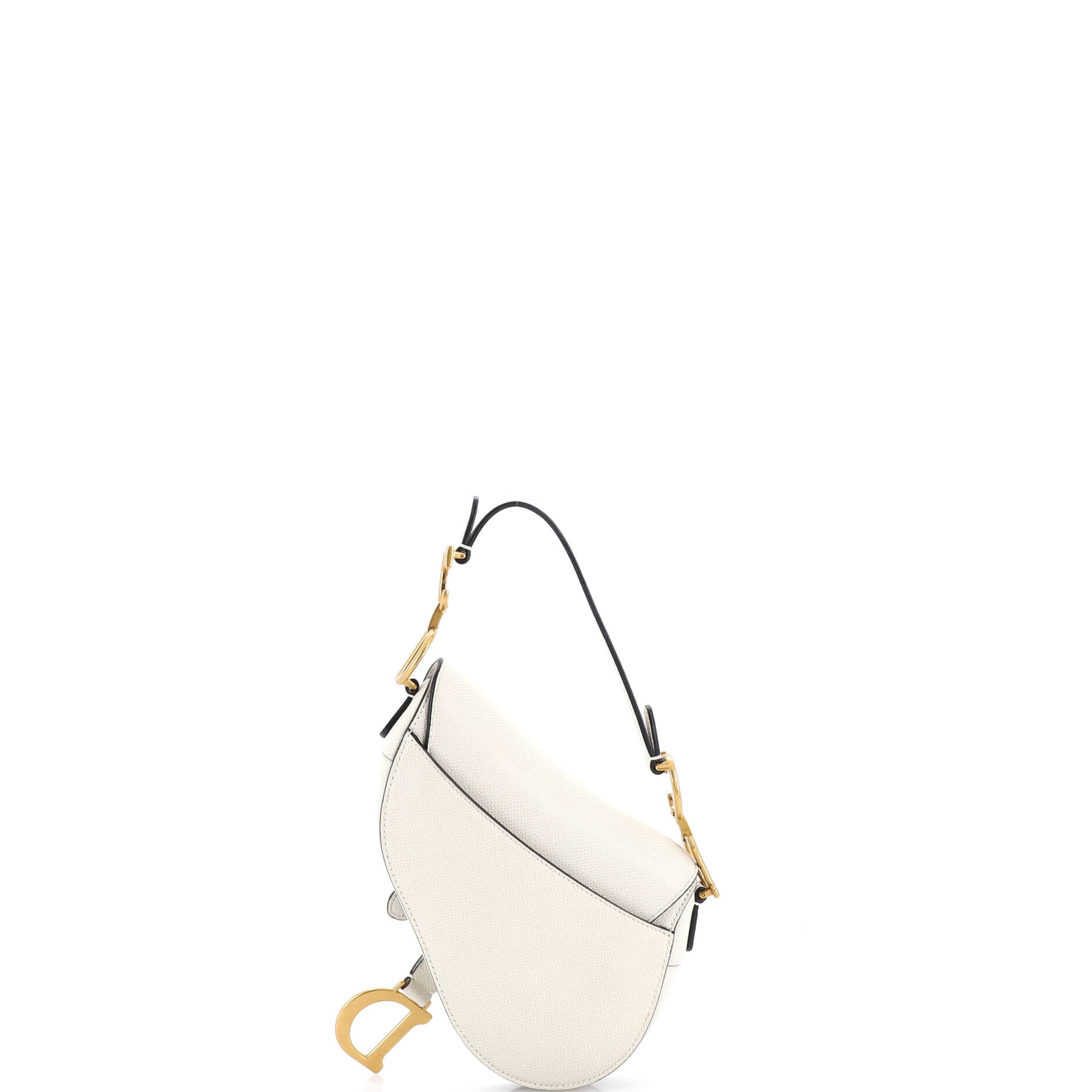 Saddle Handbag Leather Mini
