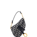 Saddle Handbag Oblique Canvas Mini