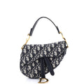 Saddle Handbag Oblique Canvas Mini