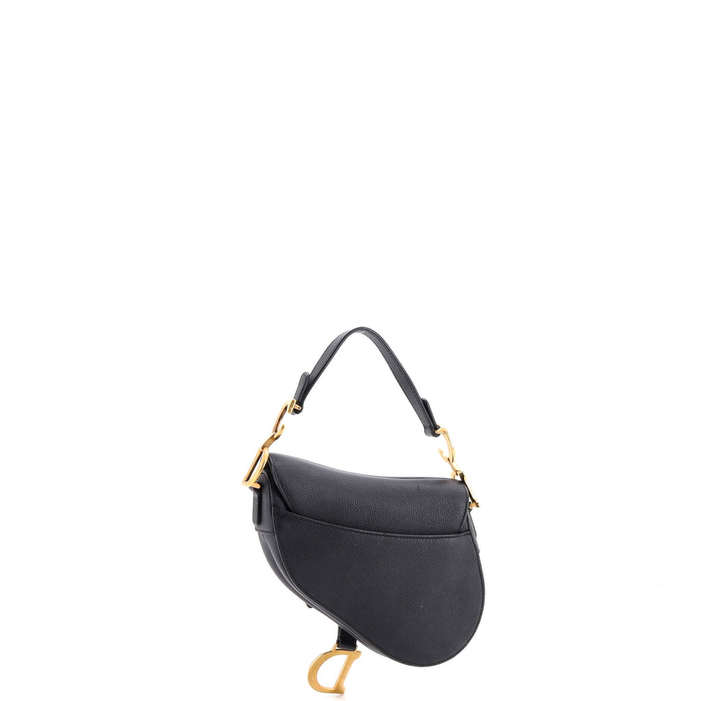 Saddle Handbag Leather Mini