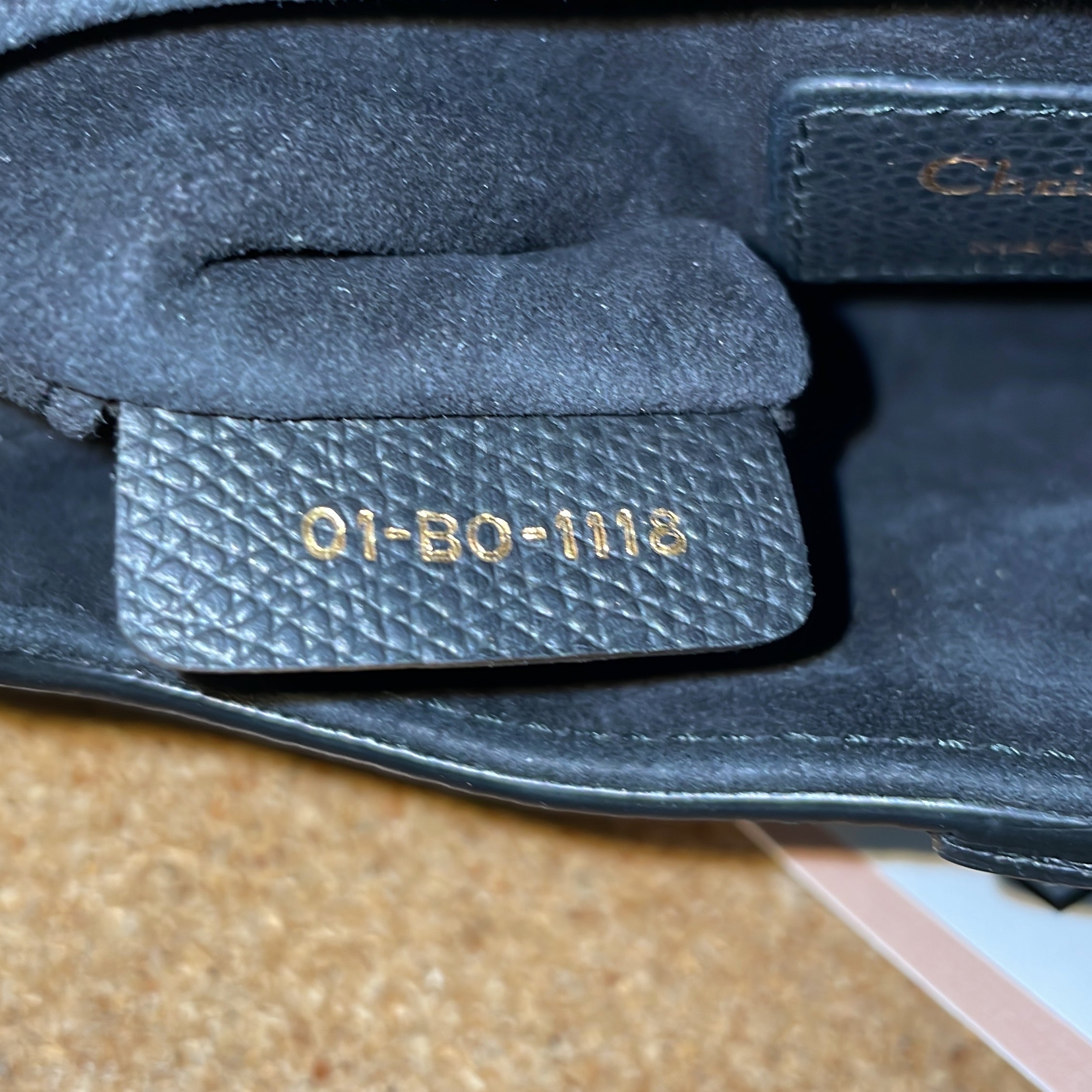 Saddle Handbag Leather Mini