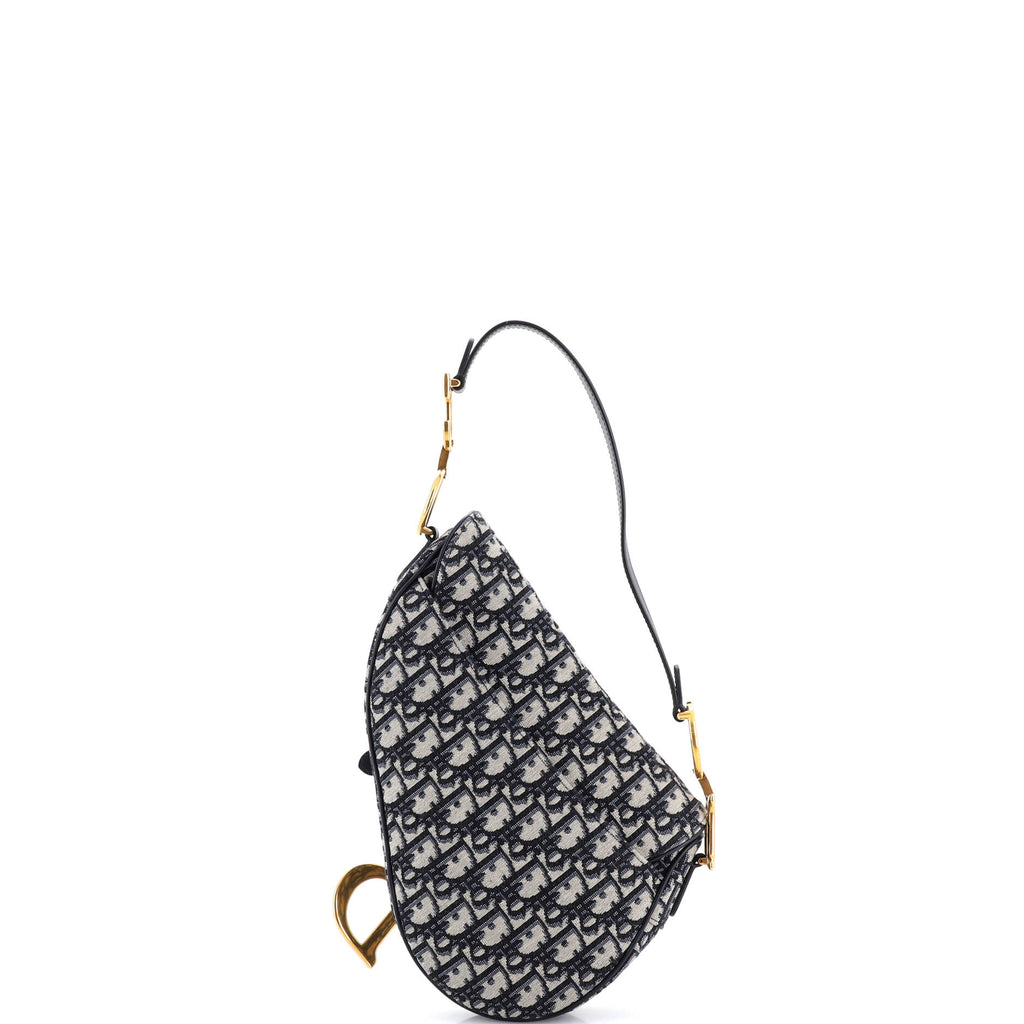 Saddle Handbag Oblique Canvas Medium