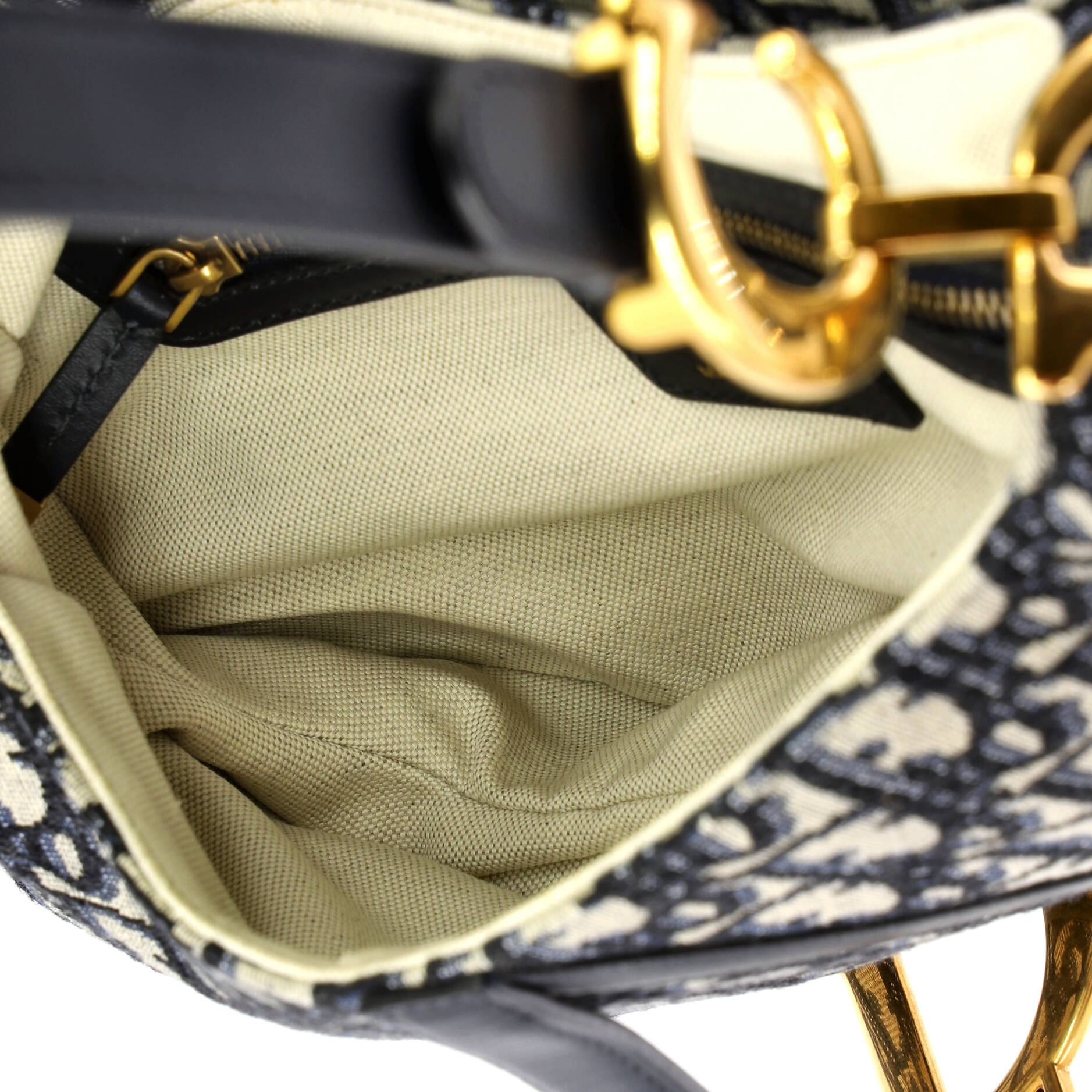 Saddle Handbag Oblique Canvas Medium