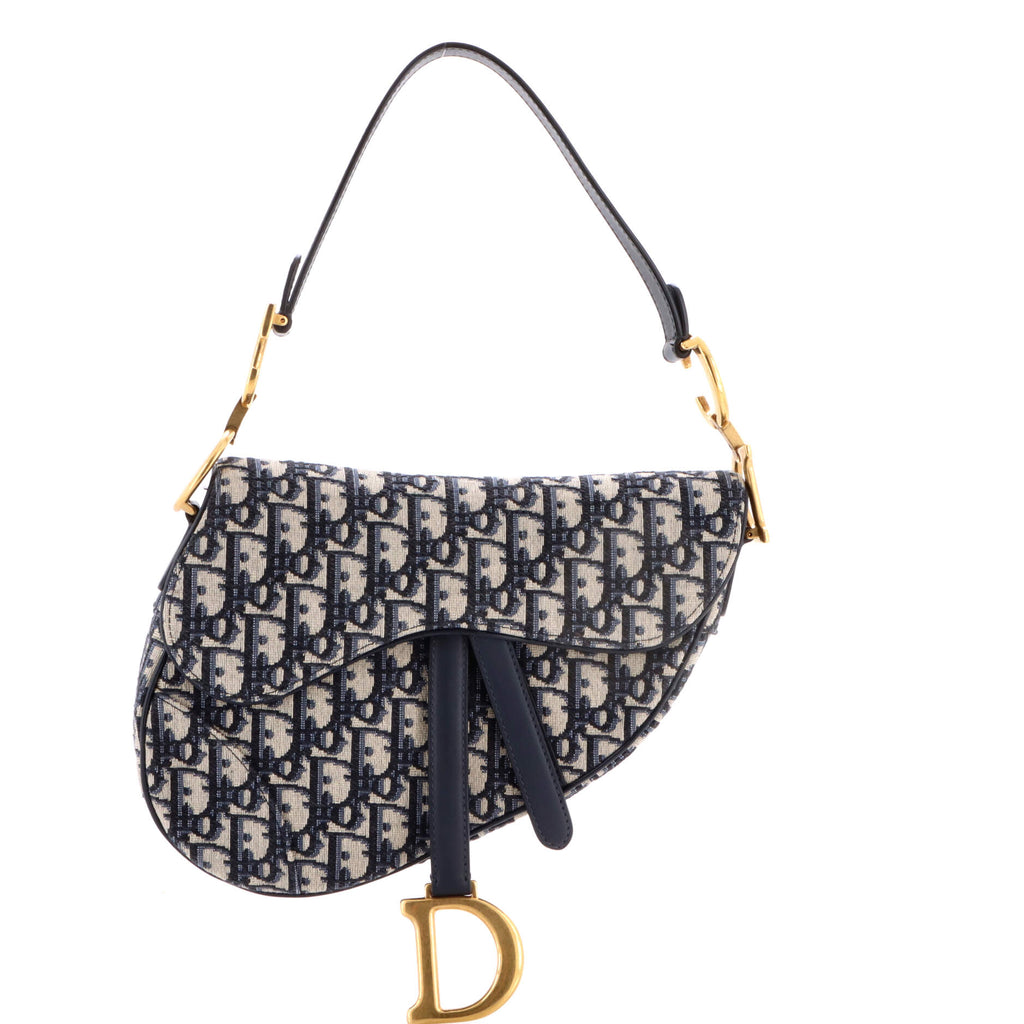 Saddle Handbag Oblique Canvas Medium