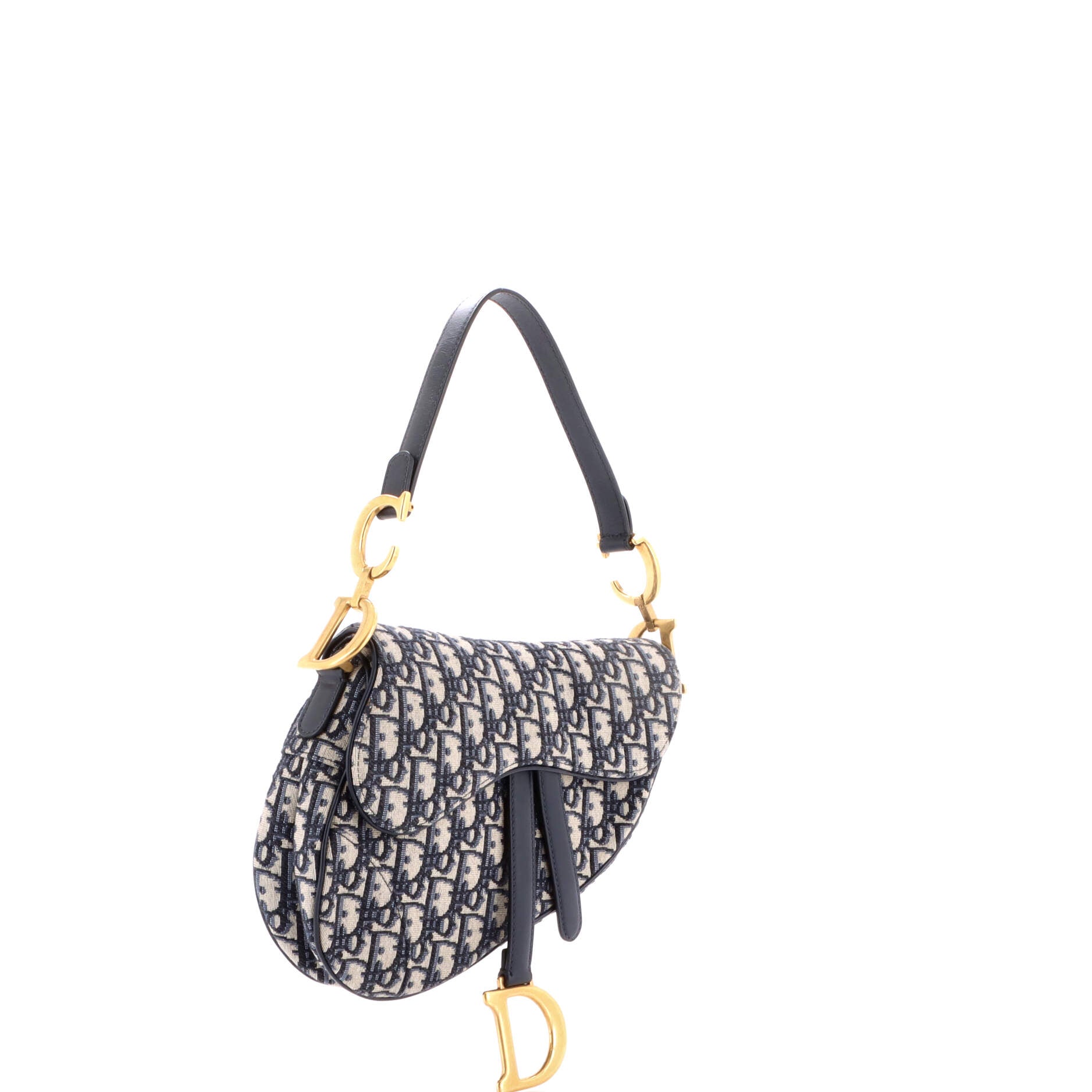 Saddle Handbag Oblique Canvas Medium