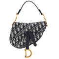 Saddle Handbag Oblique Canvas Mini