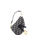 Saddle Handbag Oblique Canvas Mini