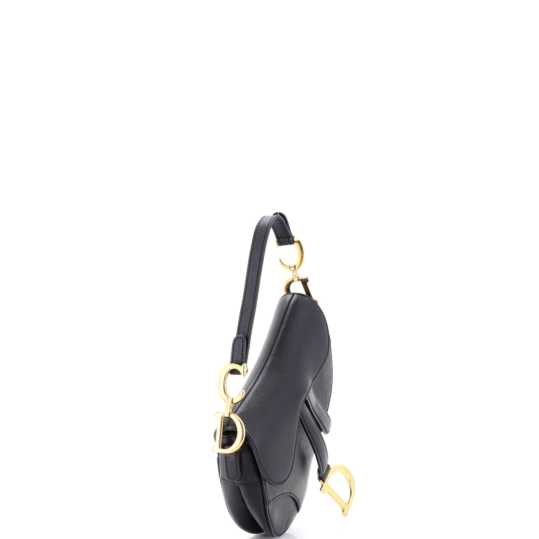 Saddle Handbag Leather Mini