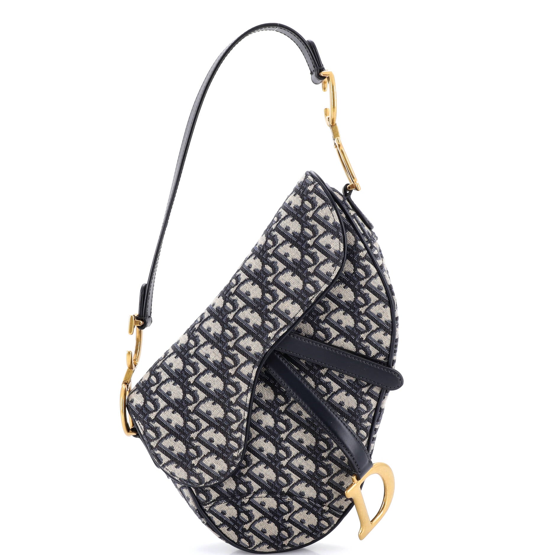 Saddle Handbag Oblique Canvas Medium