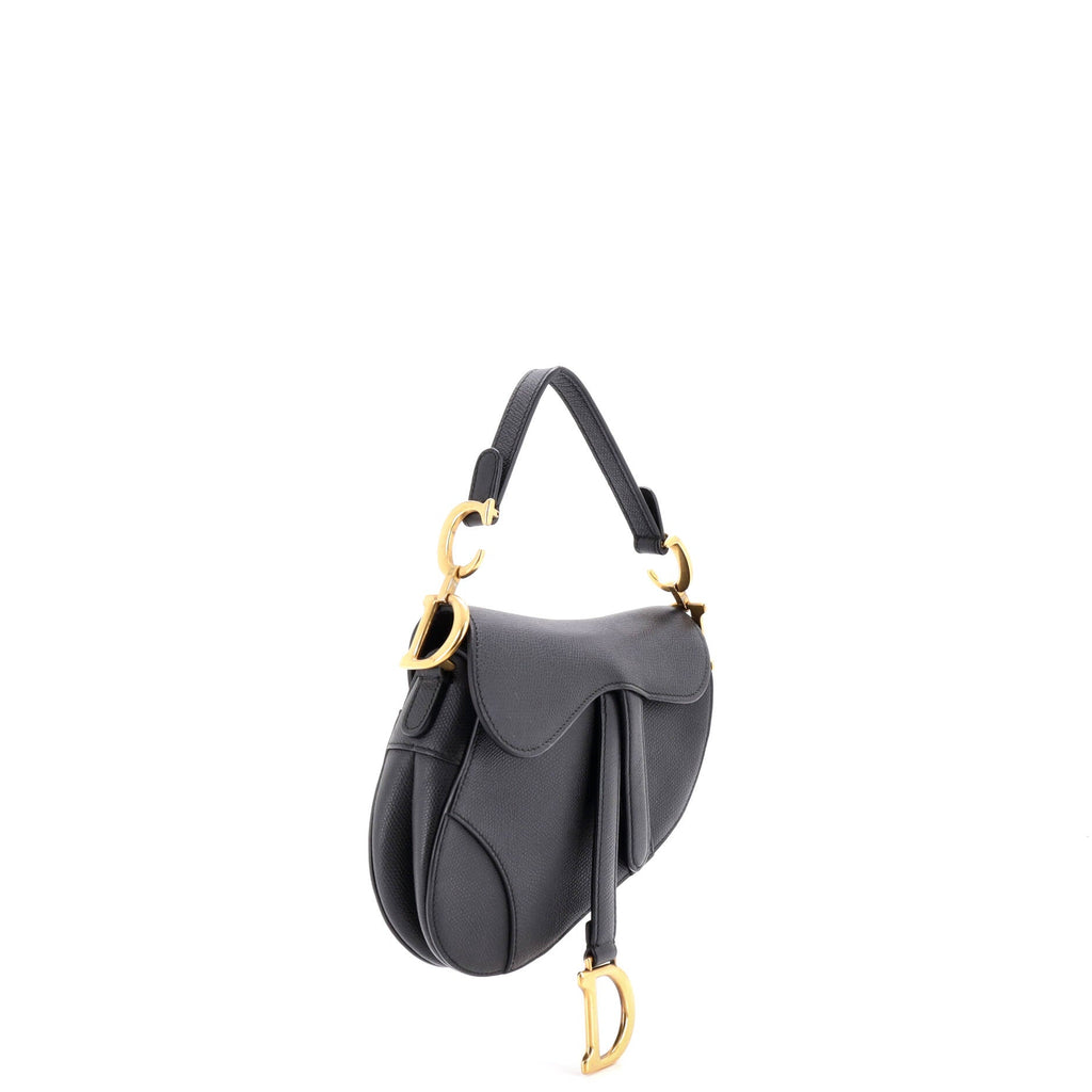Saddle Handbag Leather Mini