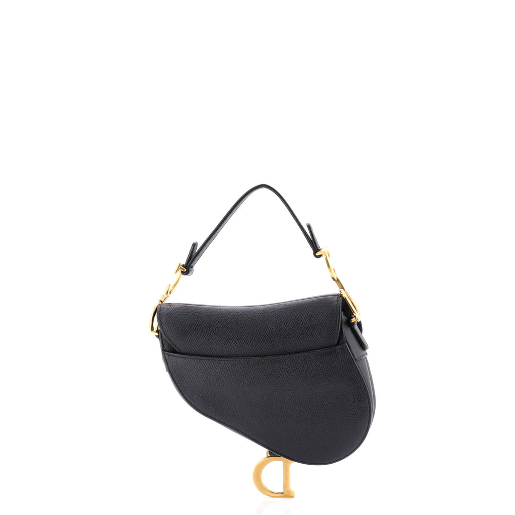 Saddle Handbag Leather Mini