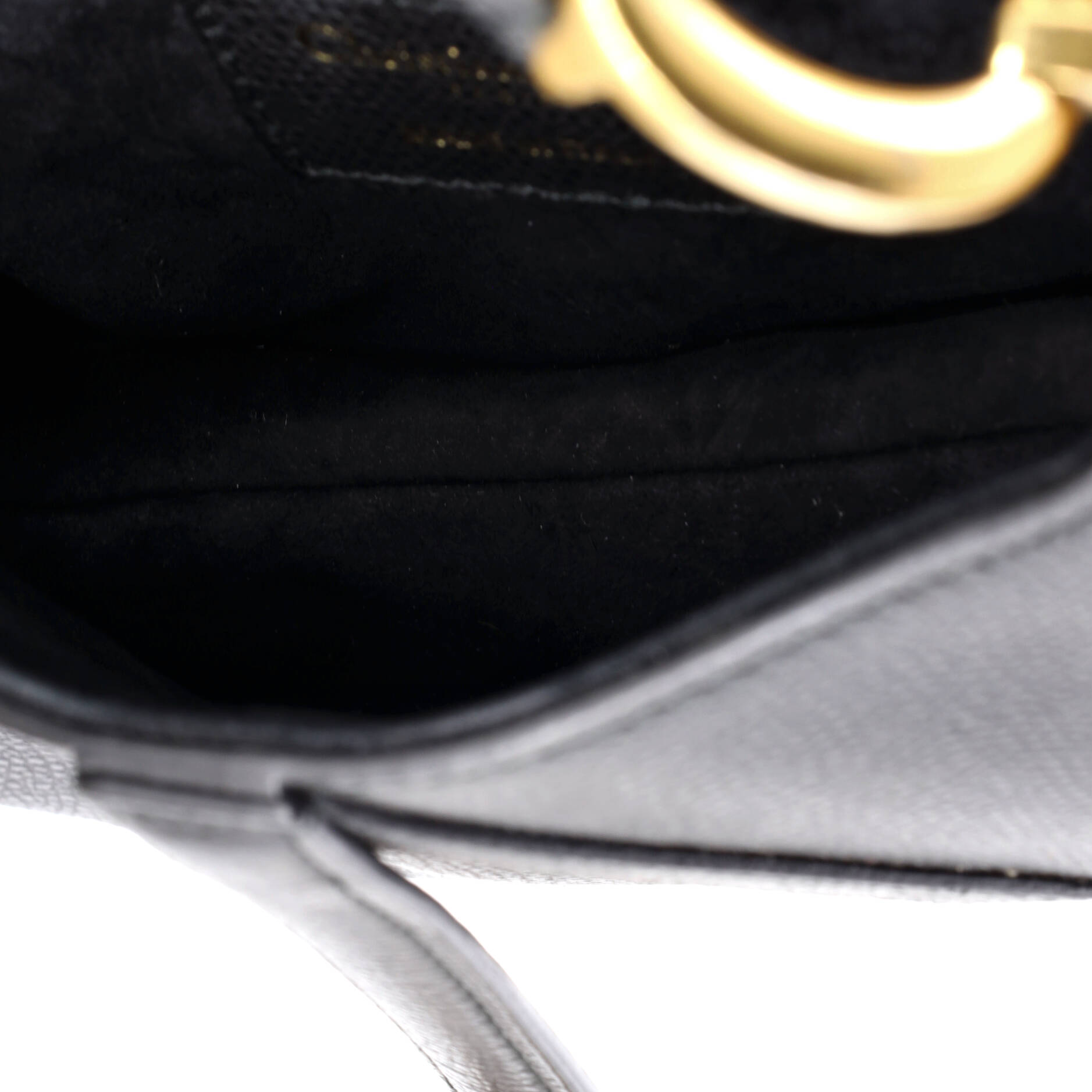 Saddle Handbag Leather Mini