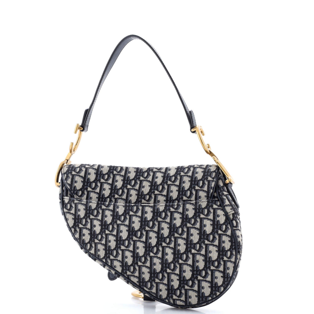 Saddle Handbag Oblique Canvas Medium