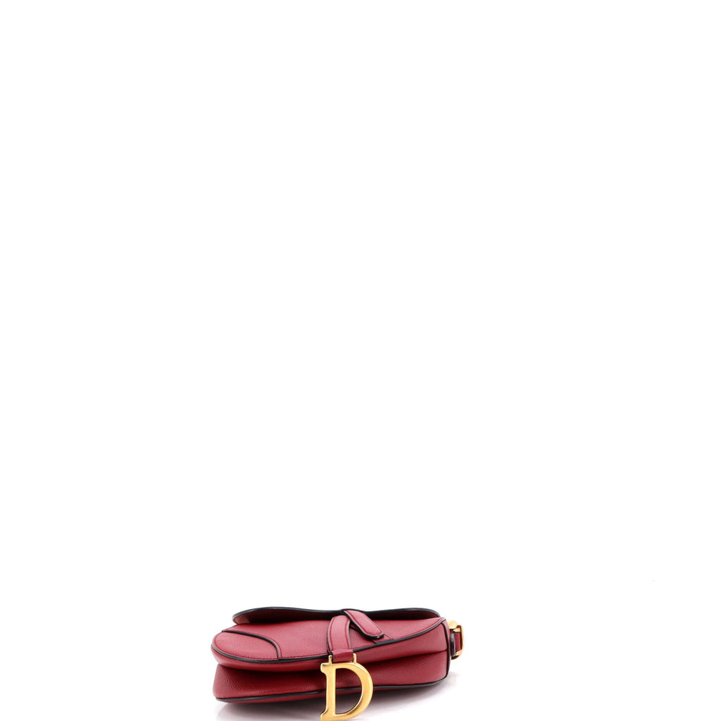 Saddle Handbag Leather Mini