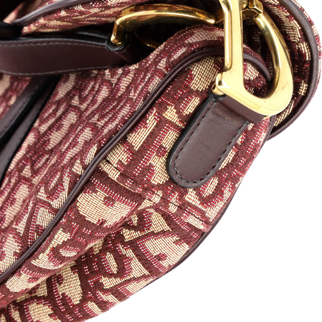 Saddle Handbag Oblique Canvas Medium