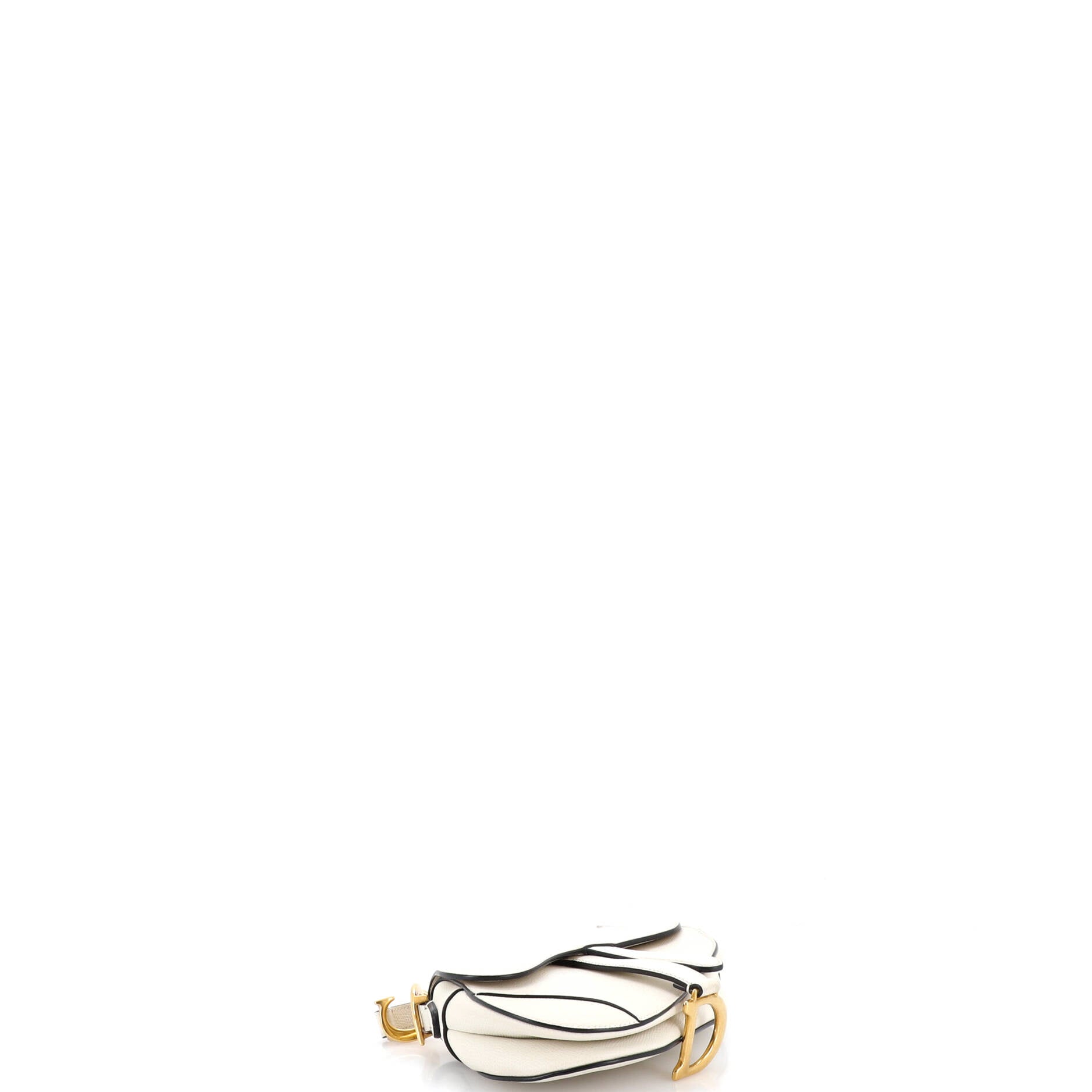 Saddle Handbag Leather Mini