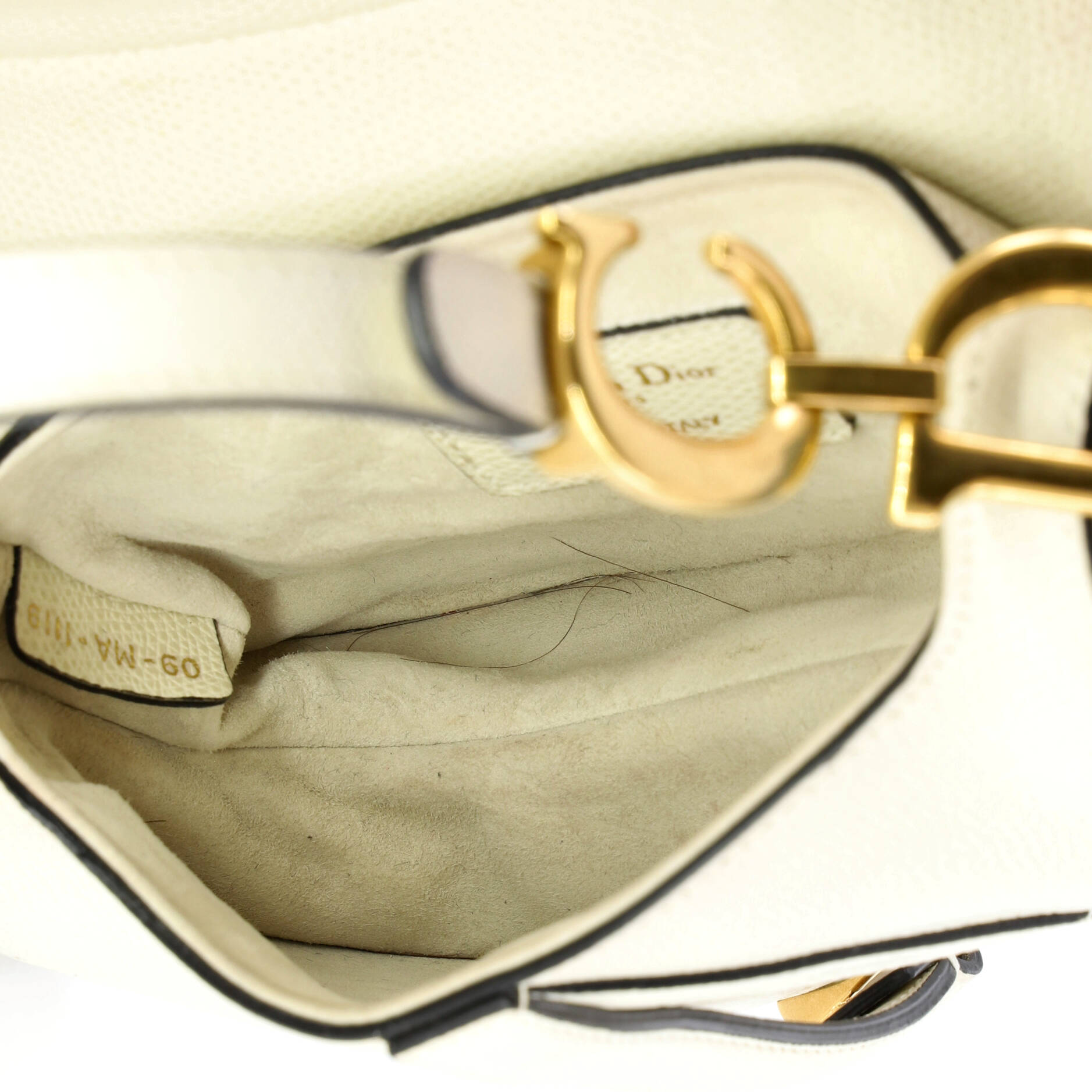 Saddle Handbag Leather Mini