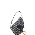 Saddle Handbag Oblique Canvas Mini