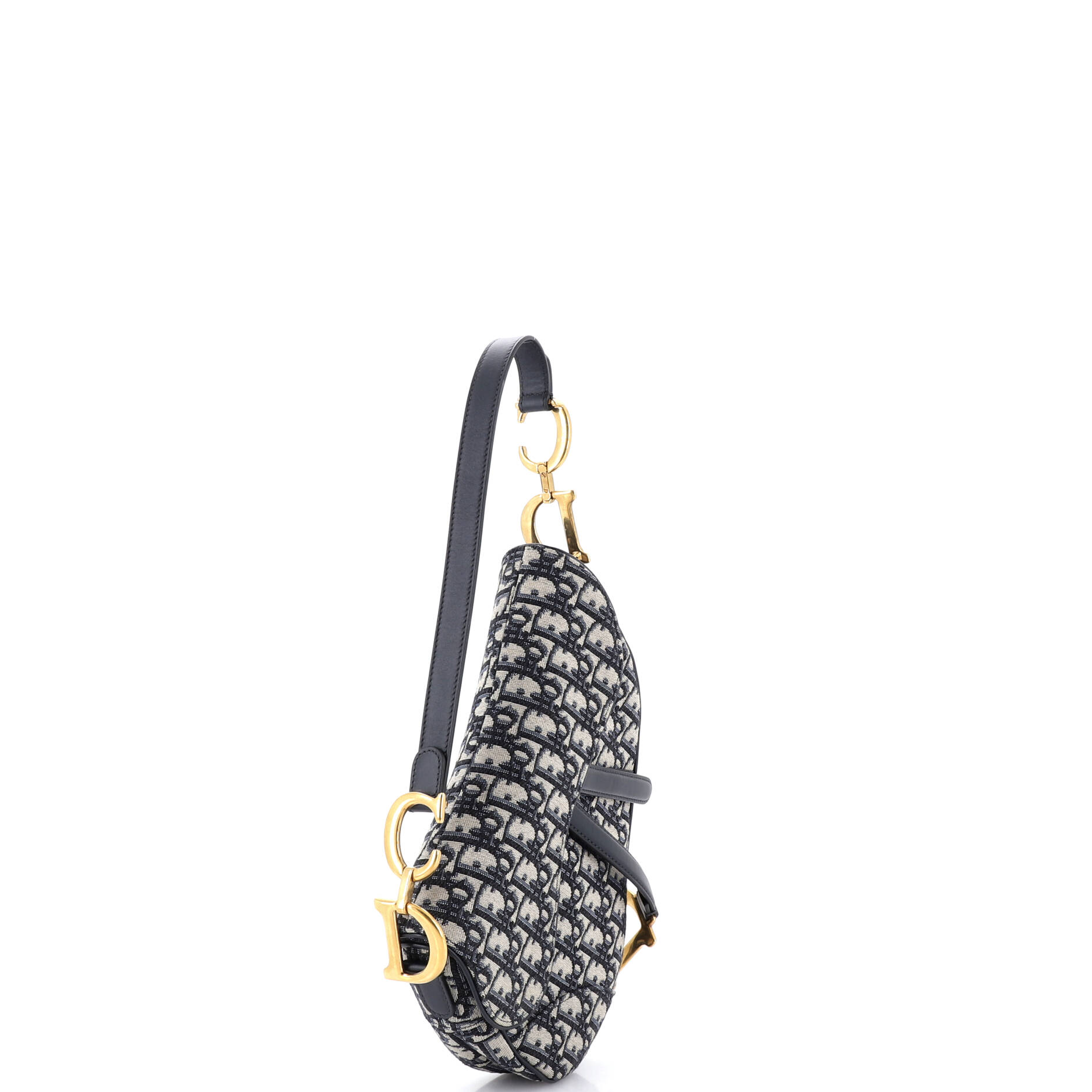 Saddle Handbag Oblique Canvas Medium