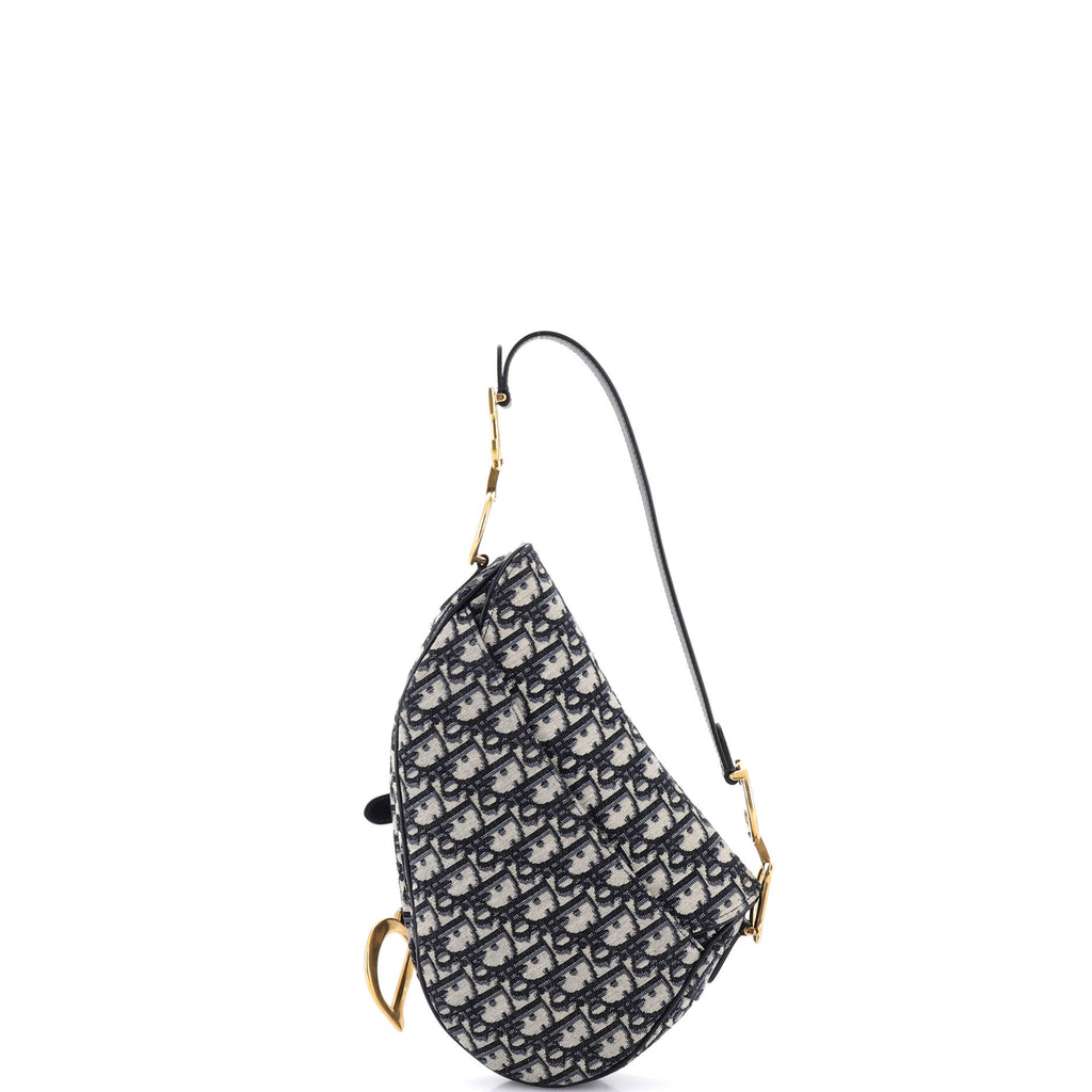 Saddle Handbag Oblique Canvas Medium