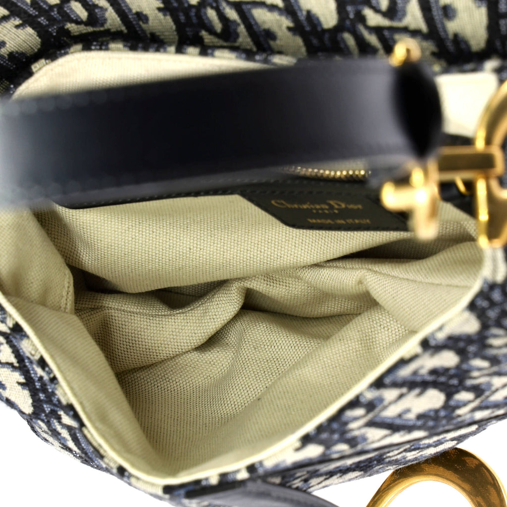 Saddle Handbag Oblique Canvas Medium