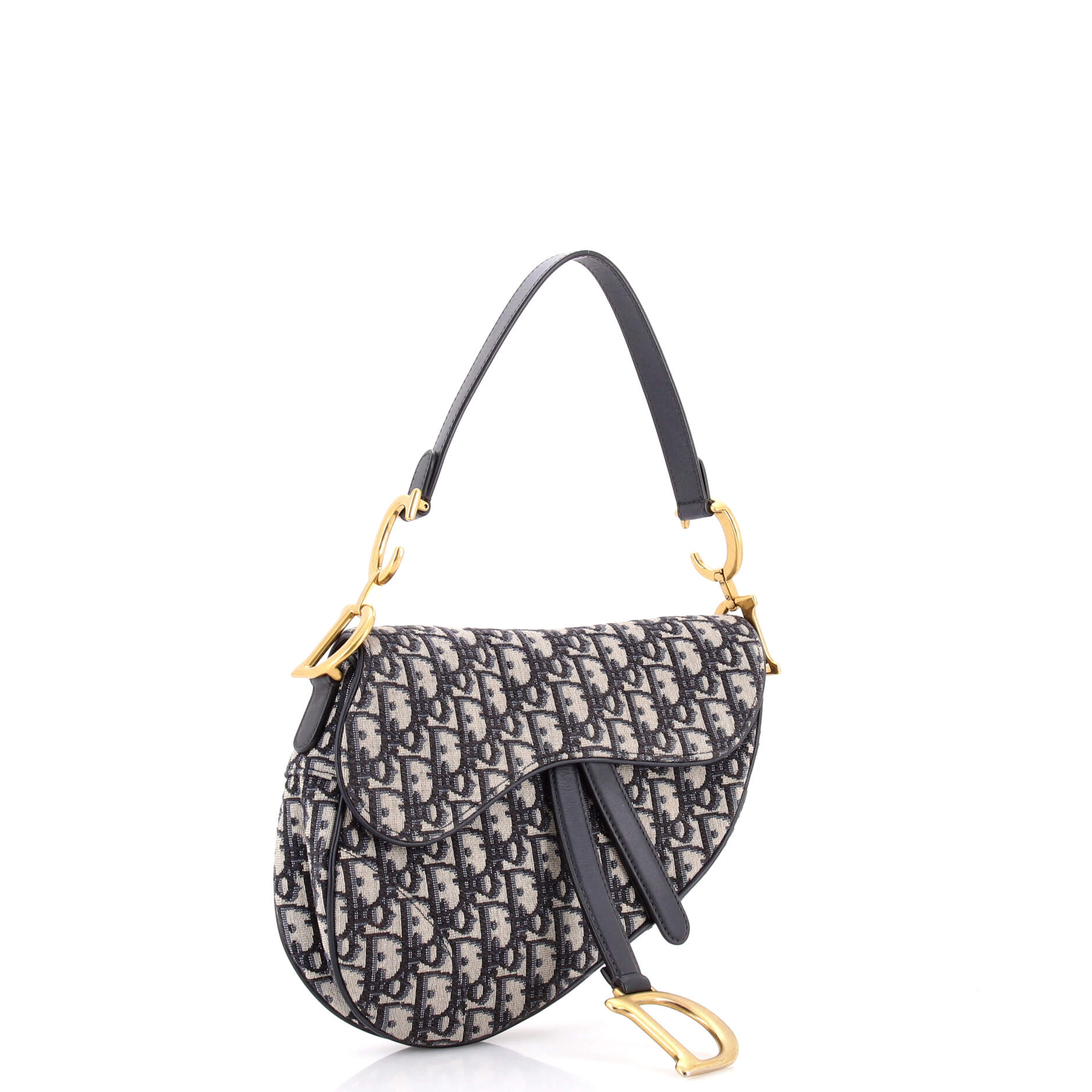 Saddle Handbag Oblique Canvas Medium