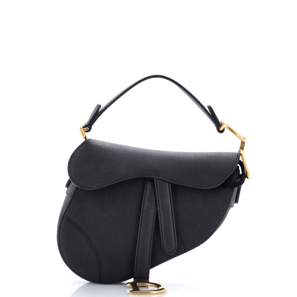 Saddle Handbag Leather Mini