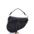 Saddle Handbag Leather Mini